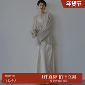 吊带连衣裙0124205231020 冬毛衣叠穿式 ins博主同款 AMERI