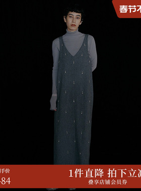 【ins博主同款】AMERI 冬UND系列羊毛连衣裙0224205920780