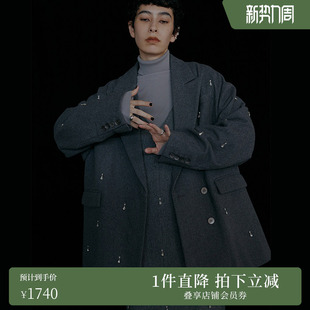 冬UND系列精巧羊毛西装 AMERI 0224206920460 ins博主同款