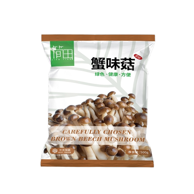 简田新鲜急冻蟹味菇免洗净菜