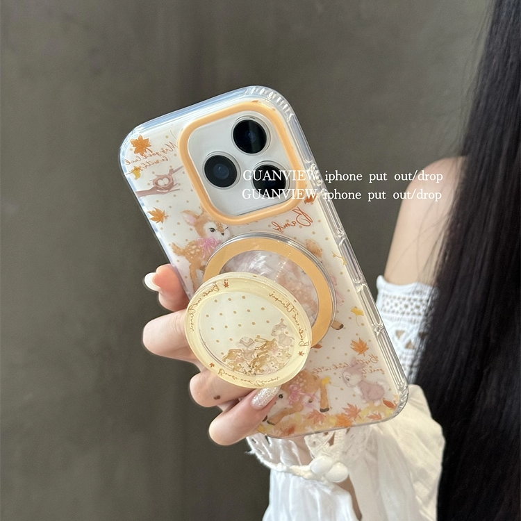 枫叶小鹿斑比iphone17手机壳