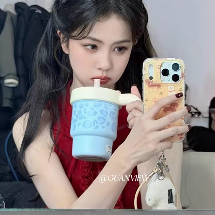 guanview 白鹿同款卷毛小狗公仔手拎绳适用iPhone17Promax苹果16手机壳16Pro双层硅胶13/14防摔15Promax软套,3C数码配件,手机保护套/壳,淘宝优惠券,粉丝福利购,淘宝优惠卷