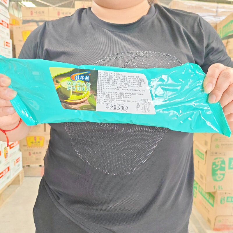 佳得利抹茶夹心酱商用900g烘焙乳酸菌复合调味料面包吐司蛋糕馅料