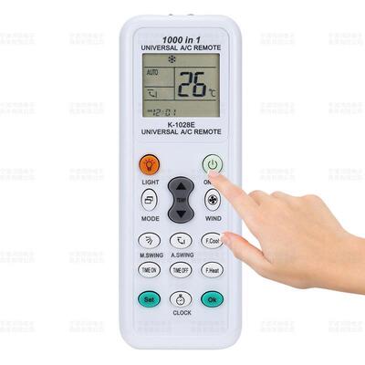 英文版万能空调遥控器K-1028E 1000合一 AC REMOTE外贸通用