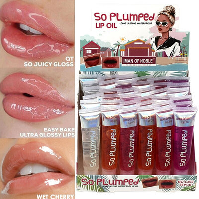 Sexy Lips Pump Transparent Waterproof Volume Lip Clear