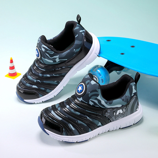 ABCKings晋江产中小童毛毛虫软底轻便休闲鞋男童耐脏漫威室内鞋