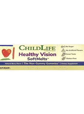Childlife叶黄素进口条装