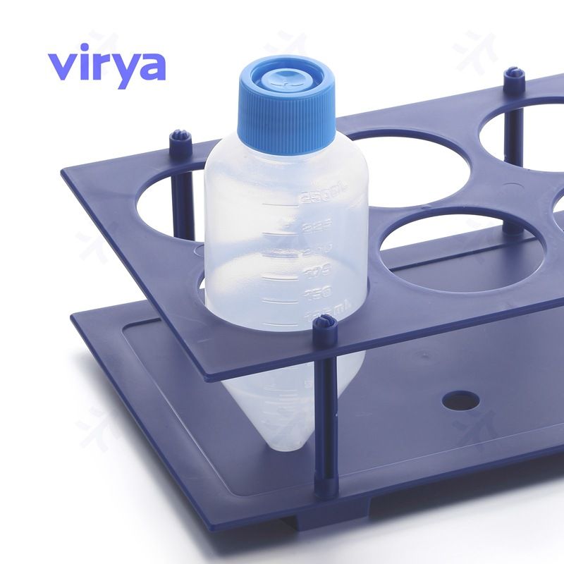 Virya 15ml和50ml锥形离心管架 可拆卸 聚丙烯  1个/袋，50个/箱