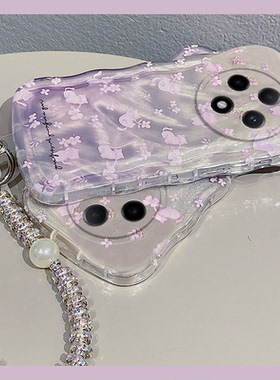 适用oppoa3手机壳a3pro紫色花朵por猫咪oppo渐变0ppo羽纱0pp0碎花opp0硅胶软壳小众个性创意网红少女新款气质