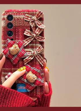 星星kt猫适用vivoiqooneo10手机壳y300i蝴蝶结neo9spro红色y200gt格子iqoo13立体爱酷12por日韩y100i硅胶vivo