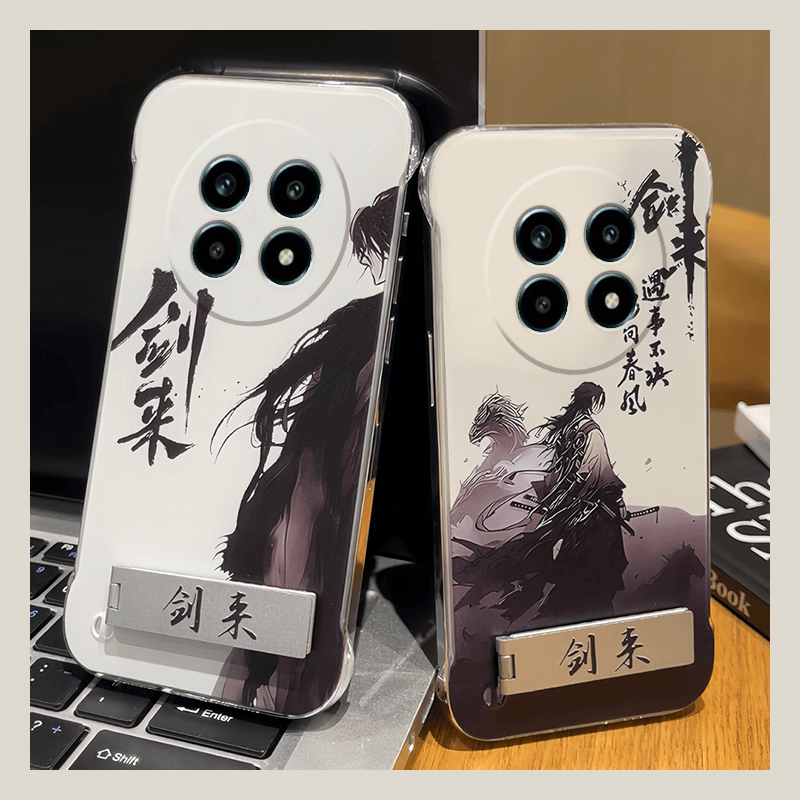 中国风剑来适用oppo真我13pro至尊版手机壳13por+立体findx7ultra支架x6无边框x5水墨relme真我neogt5硬壳gt6