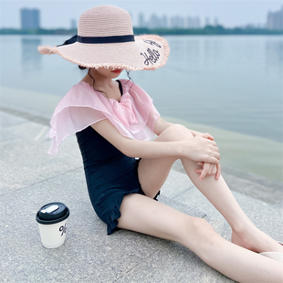 洋氣夏裝 兒童泳衣女童潮酷新款 服裝 經(jīng)典 百搭精致夏款 ins風潮童