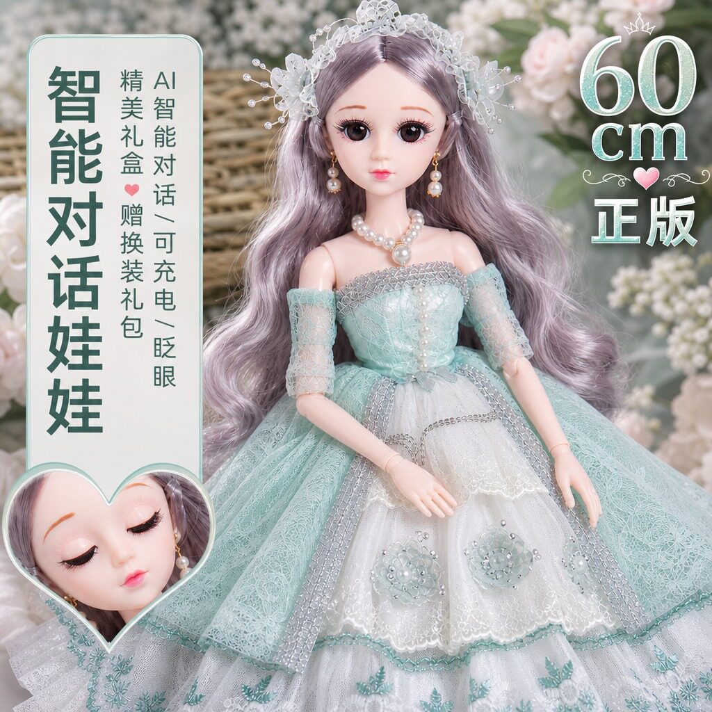 快看!女孩喜欢的芭比娃娃