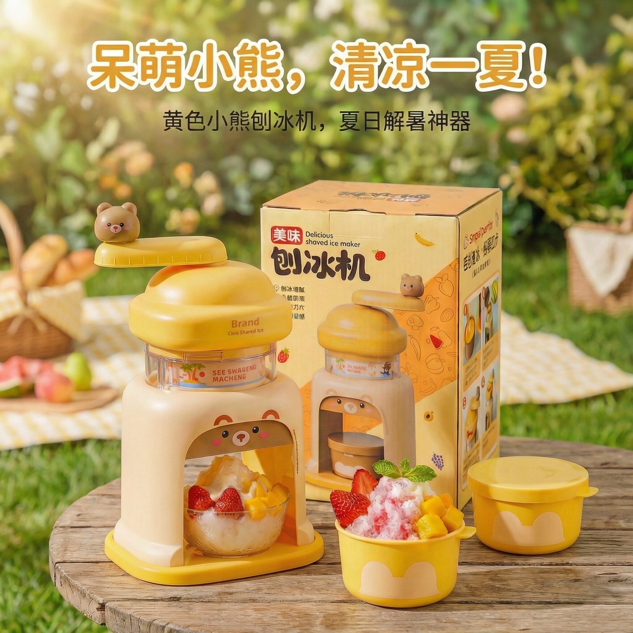 女孩小生日礼物绵绵冰刨冰机8岁高端实用小9十12网红爆款儿童玩具