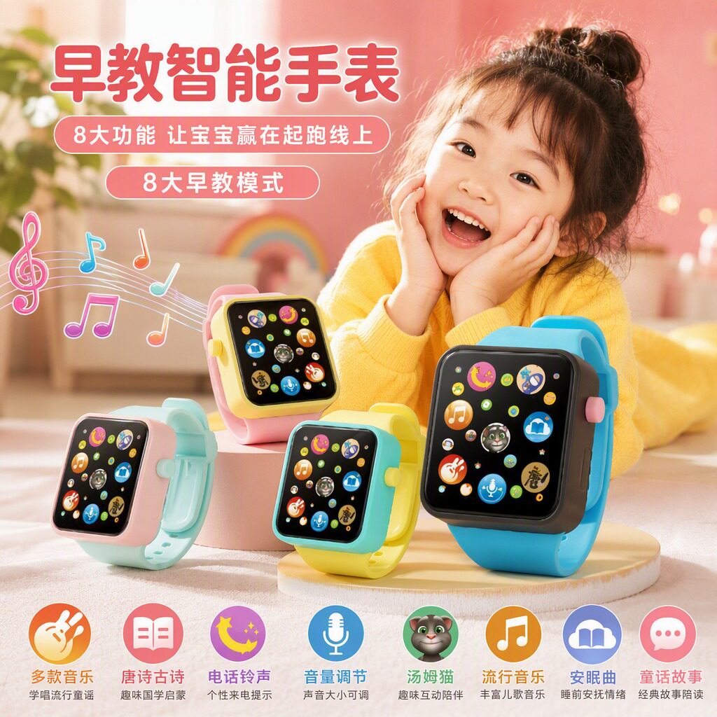 早教智能手表音乐电话手表图片