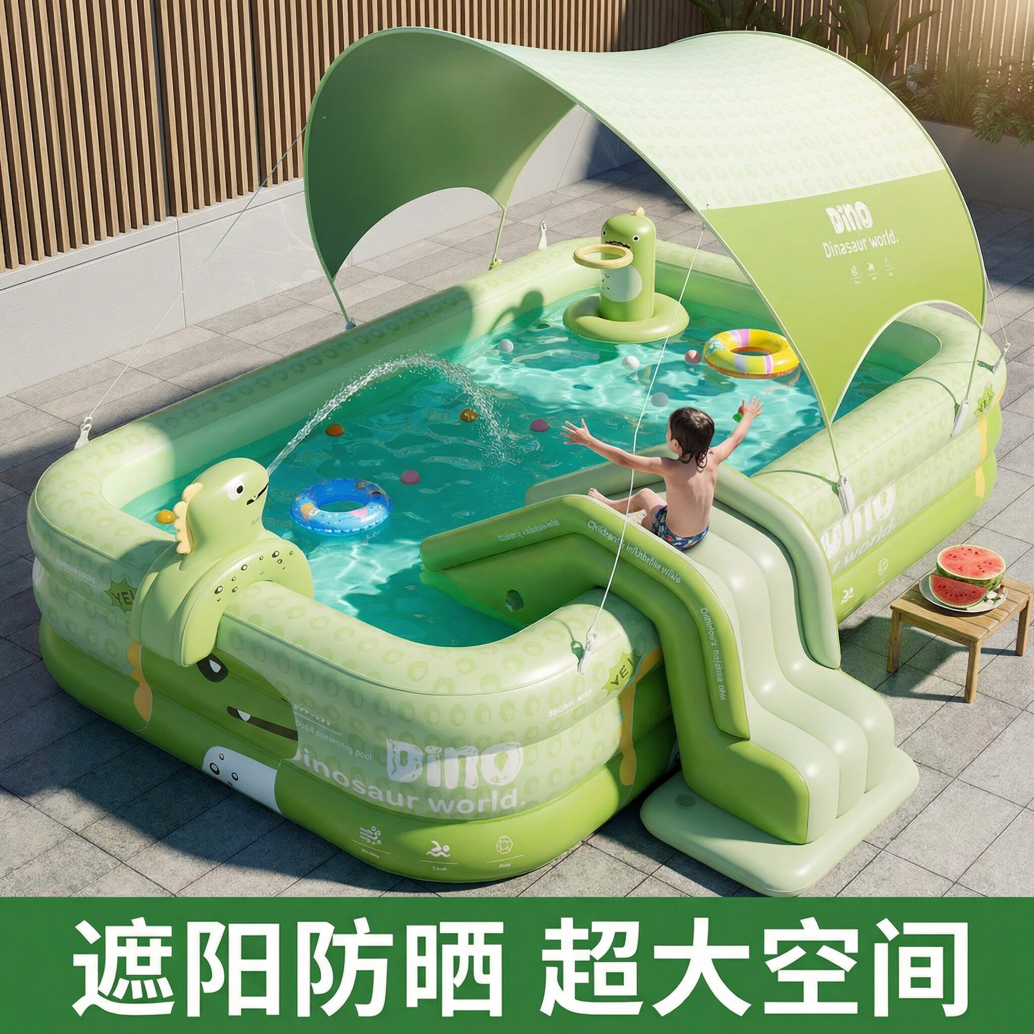 夏日游泳池充气家用儿童戏水池