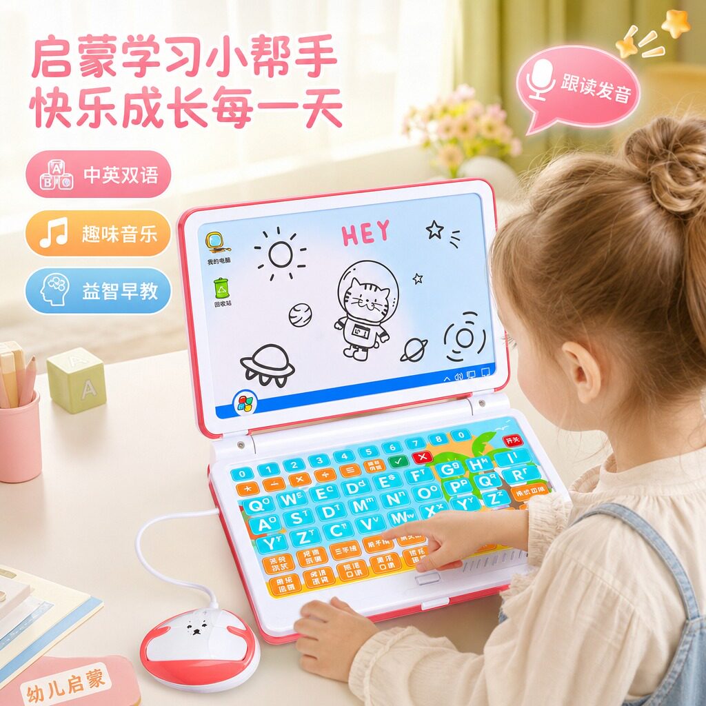 仿真电脑玩具益智早教机