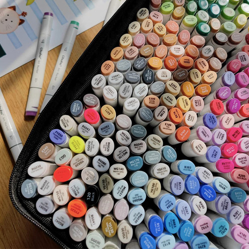 Ohuhu双头马克笔学生美术