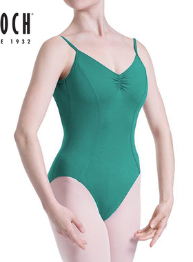 澳洲进口Bloch 高端女性芭蕾舞蹈练功服高胯形体服连体服体操服