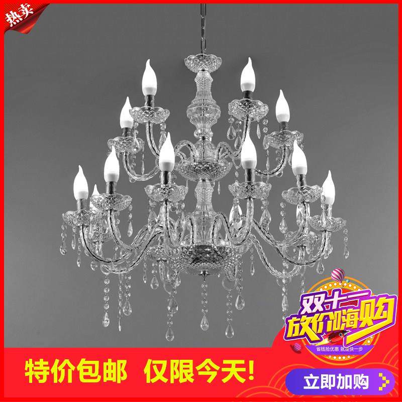 剩2小时！新款婚庆道具水晶灯路引仪式亭水晶吊灯婚礼堂吊灯装饰