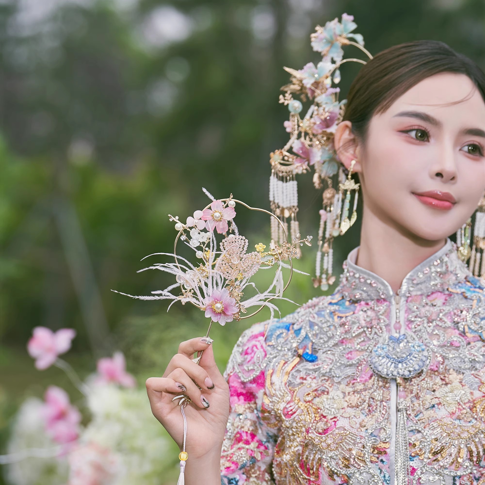 结婚礼物秀禾汉服旗袍配饰