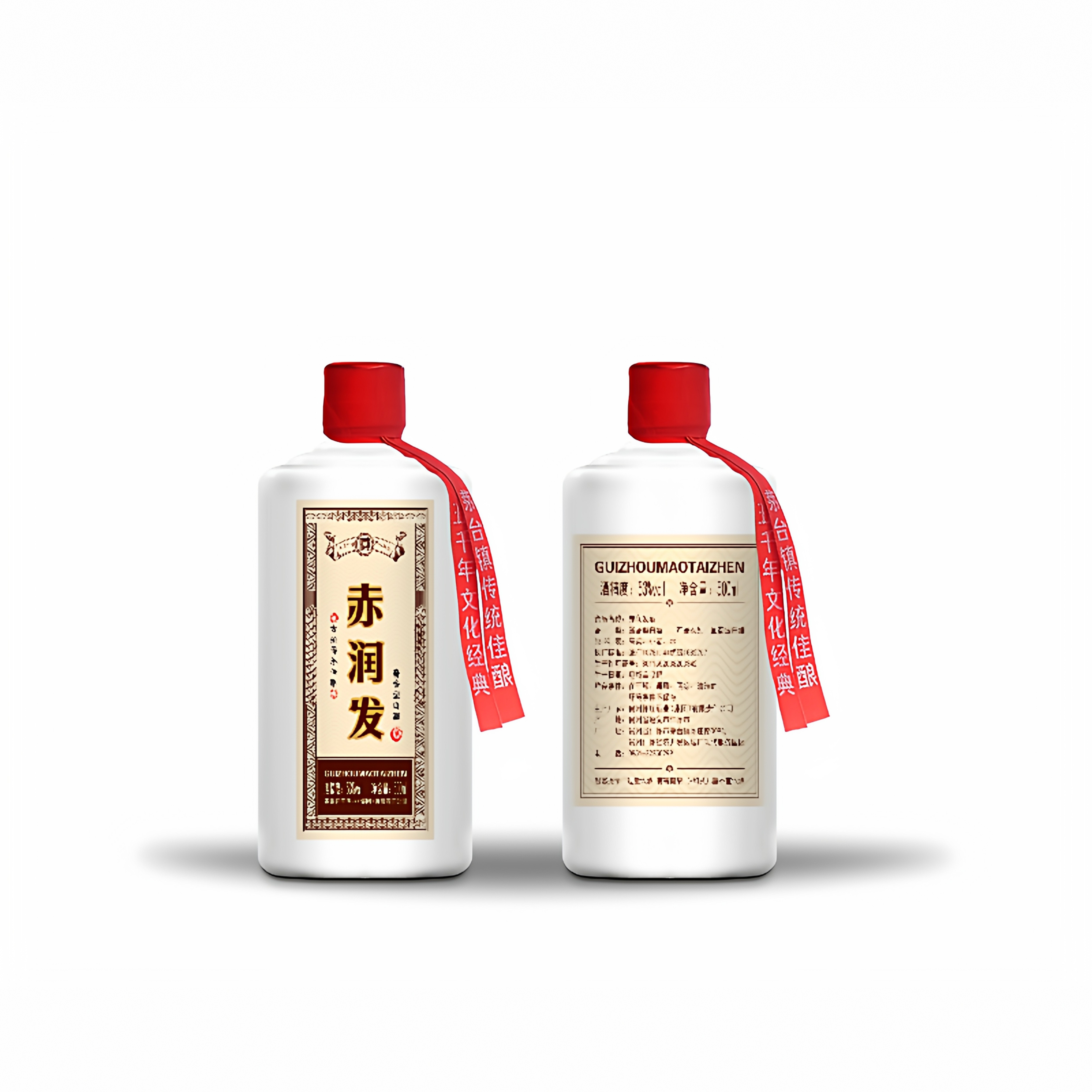 贵州酱香型53度坤沙粮食酒