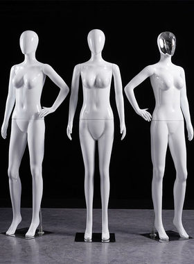 服装店模特假人全身女男人体模特架人台内衣人偶婚纱女模特女式款