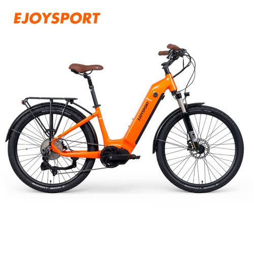 EJOYSPORT中置电机长续航电助力自行车