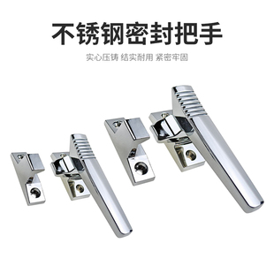 2迫紧密闭门把手冷库烘烤箱门把手PL022旋转把手 1118