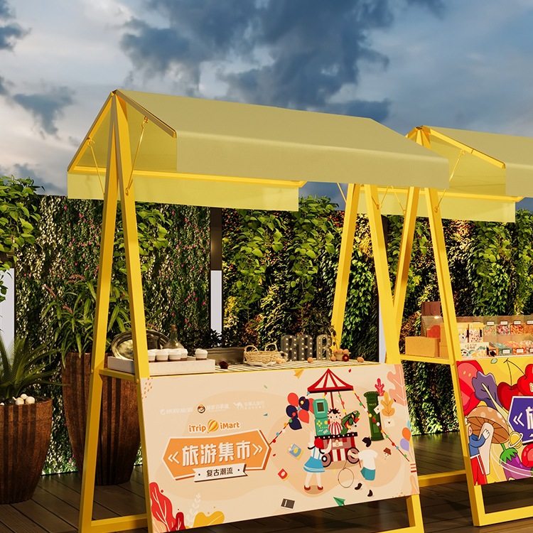 集市移动摊位架景区旅游景点售卖摆摊架户外展示架夜市活动架,商业/办公家具,促销架/促销车/摊位架,淘宝优惠券,粉丝福利购,淘宝优惠卷