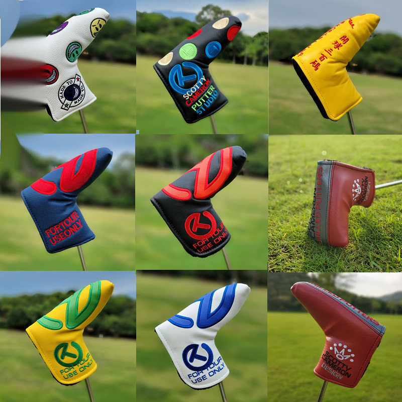 通用泰特一字型直条推杆套 杆头套 高尔夫球杆保护套 球头帽套