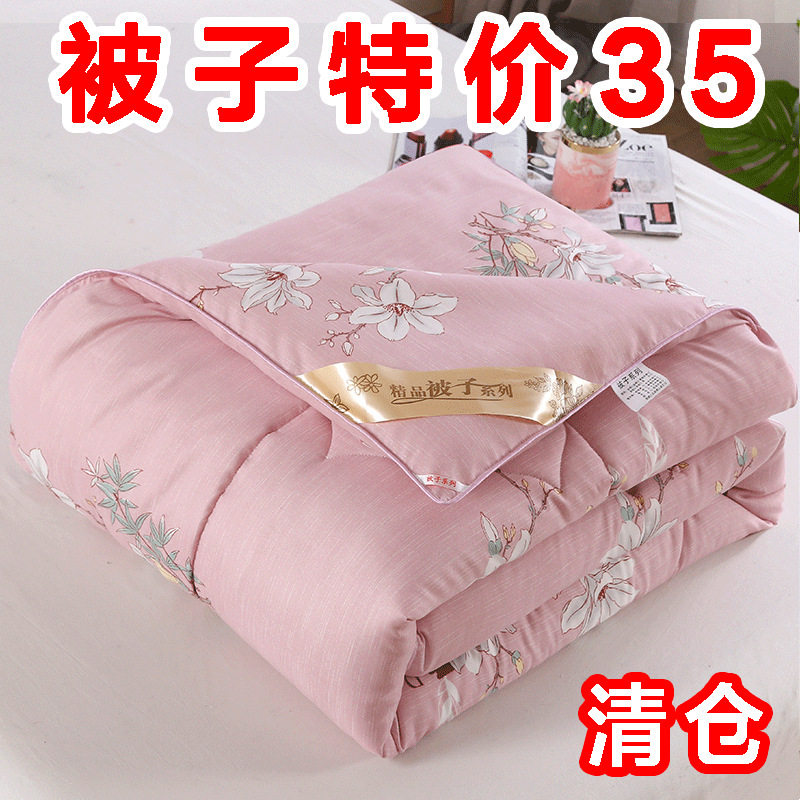被子被芯空调夏凉双人春秋夏单人宿舍冬天加厚棉被冬,床上用品,棉花被,淘宝优惠券,粉丝福利购,淘宝优惠卷