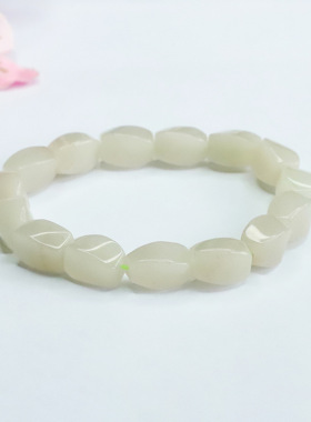 天然佘太翠随形手串玉石单圈手链新中式民族风手饰品情侣闺蜜礼物