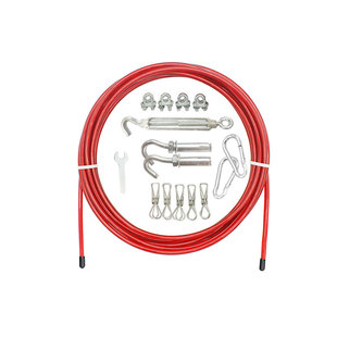 汇亿晾衣绳钢丝晒被绳q户外家用室内挂晒被子神器晾衣架包塑钢丝