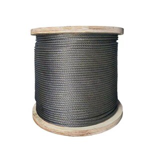 涂油麻芯光面钢丝绳6p股37丝起重吊装软钢丝绳子卷扬机起重钢丝绳