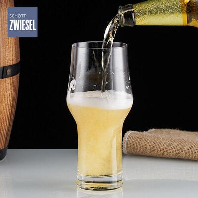 德国进口SCHOTT肖特圣维莎水晶玻璃啤酒杯黑啤杯大麦IPA精酿酒杯
