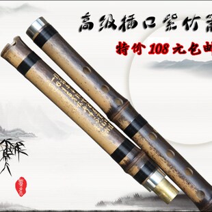 精制紫竹箫洞萧琴箫洞萧初y学入门演奏级8孔6孔G调F调