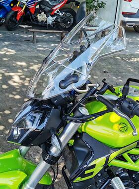 适用于贝纳利黄龙BJ//TNTS前挡风玻璃风挡板改装配件