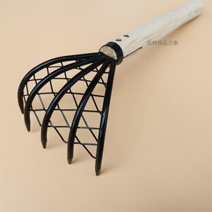 五爪耙五齿耙爪园艺耙子松土工B具扒掏海鲜农具沙滩挖海鲜落叶耙