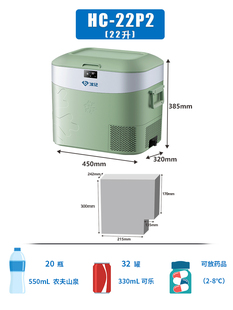 车载冰箱压缩机制冷车家两用户外大货车12v24v冷冻 冰记2023年新款