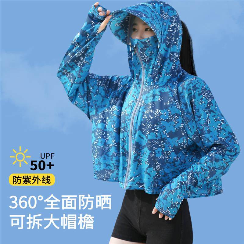 防晒帽子女2025新款夏季防紫外线面罩骑车不翻电动车遮阳帽太阳帽