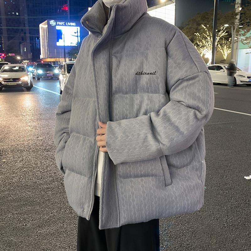 2024冬季新款立领棉衣外套男加厚休闲潮牌青少年保暖痞帅运动棉服