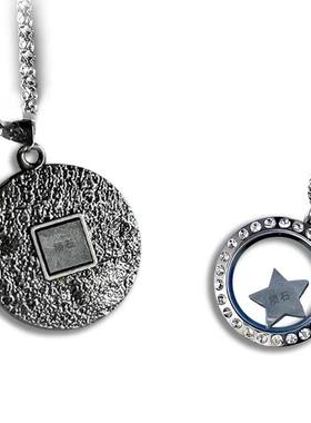 现货中国航天陨石项链情侣挂件 带礼盒 七夕创意礼物个性潮流