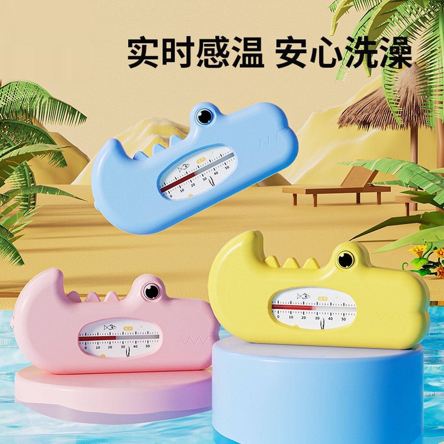 温度计婴儿洗澡新生婴儿水温计宝宝洗澡测水温泡澡盆水幼儿试水温