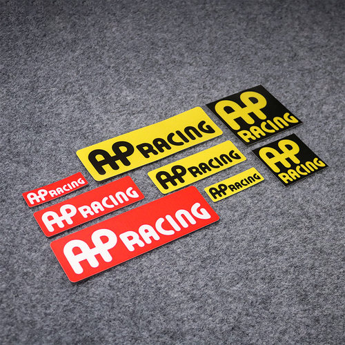 改装车APRacing划痕遮挡反光贴纸