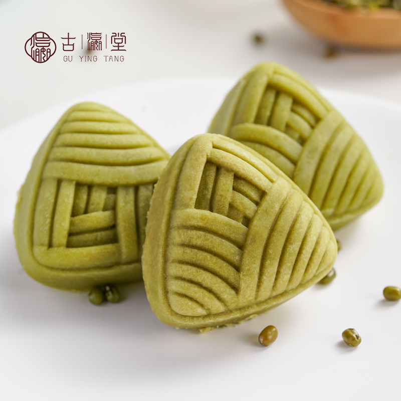 绿豆糕潮汕抹茶古瀛堂传统点心