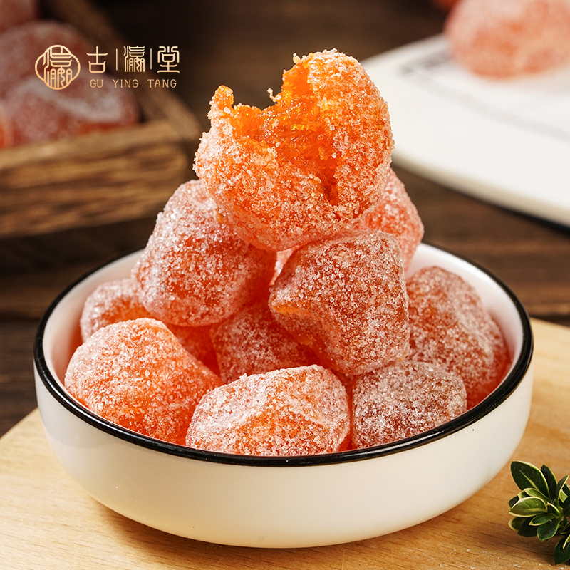 雪花金桔干正宗罐装金橘蜜饯酸甜果脯泡水金橘果干特产小零食包邮