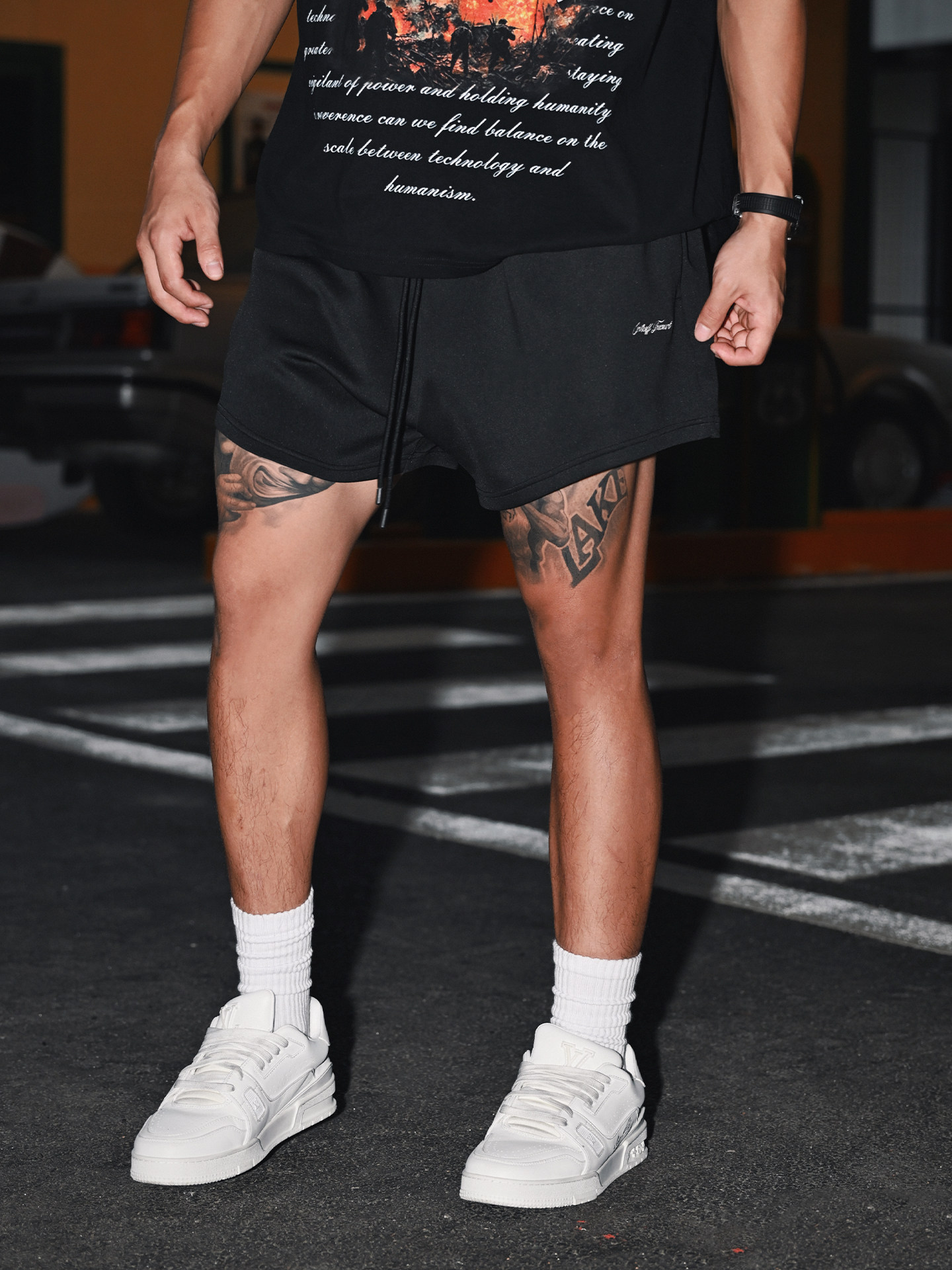 OOTC 速感TRI-FLOW 休闲三分运动短裤2025夏季新款男装裤子
