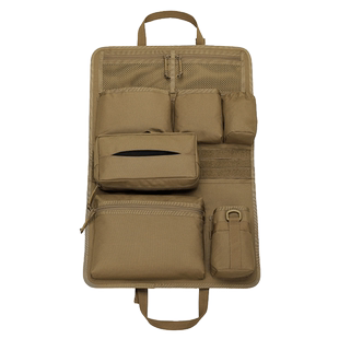 新款尼龙汽车椅背收纳袋车载座椅后背挂袋越野车内置储物袋拓展袋