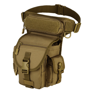 守护者战术腿包男士骑行摩托车机车小多功能防泼水绑腿腰包路亚包